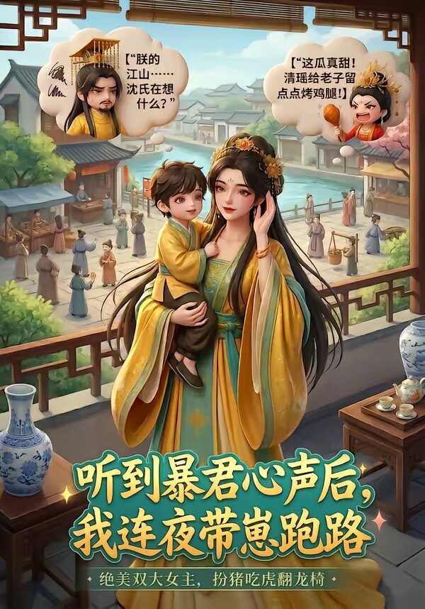 听到暴君心声后，我连夜带崽跑路海报