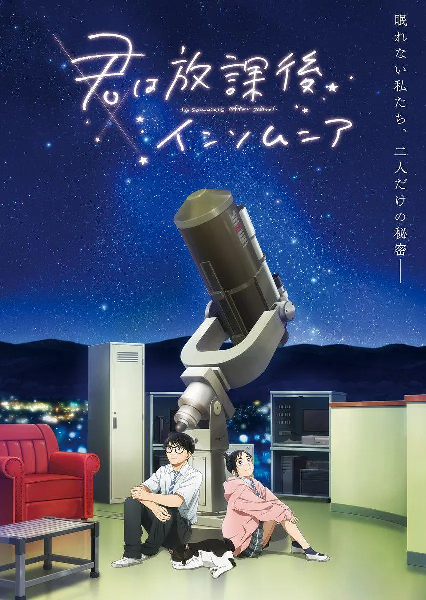 放学后失眠的你海报