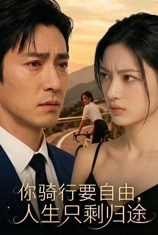 你骑行要自由，人生只剩归途海报