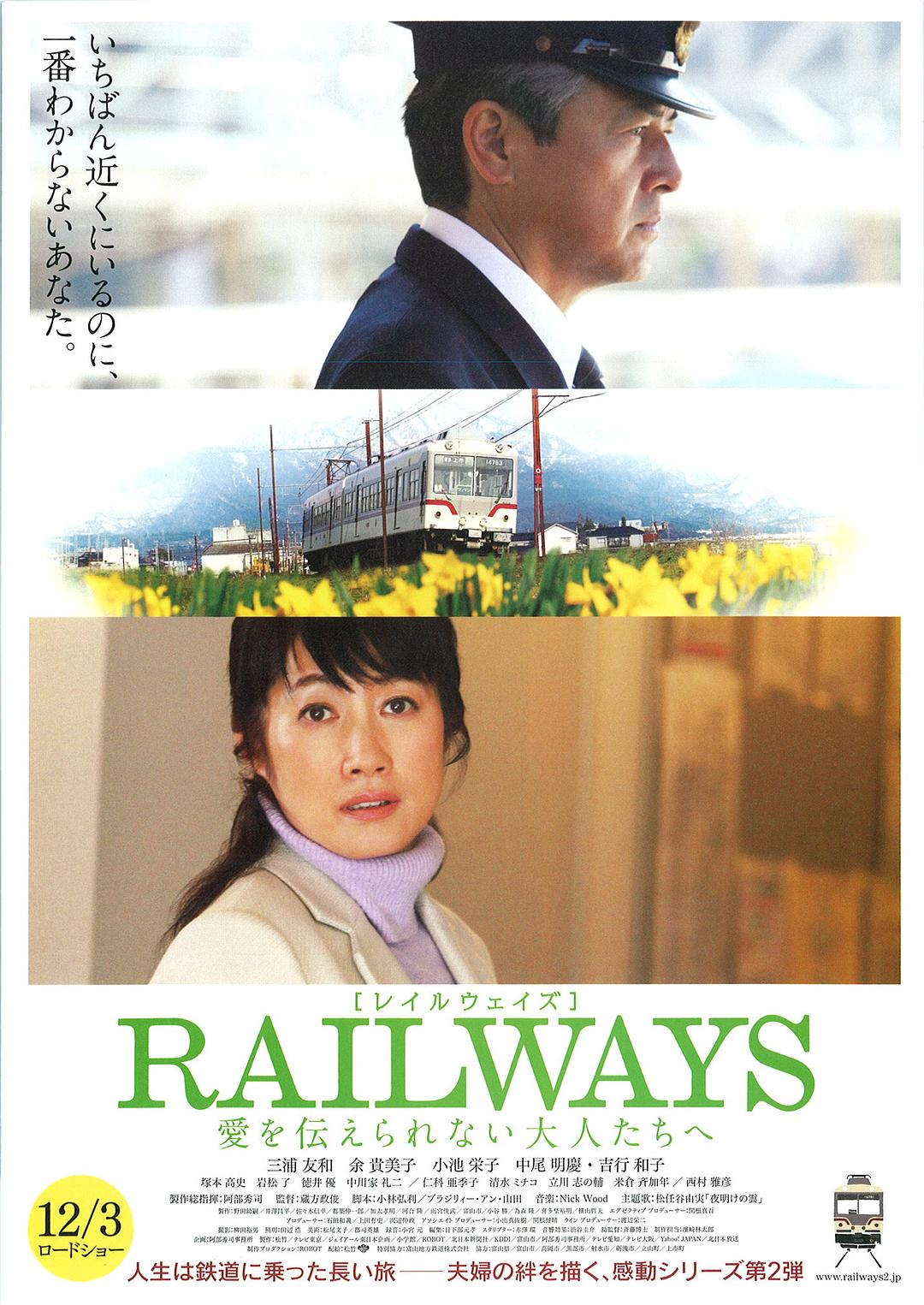 RAILWAYS 给不能传达爱的大人们海报